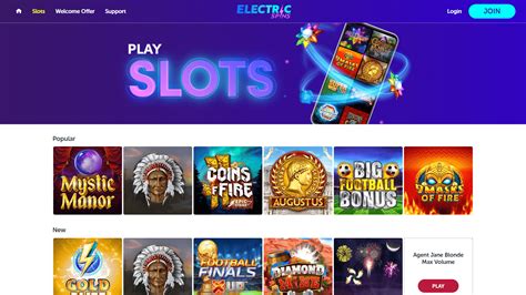 Electric spins casino review